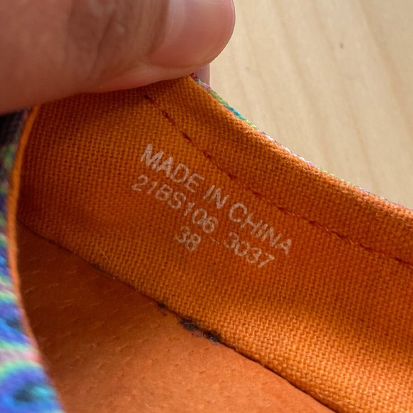 Desigual Canvas Ballet Flats - Picture 6 of 8